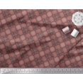 thumbnail image 3 of Soimoi Japan Crepe Satin Fabric Diagonal Check Print Fabric by The Yard 42 Inch Wide, 3 of 5