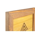 thumbnail image 2 of Rustic Wooden Picture Frame 8x10 - Made to Display Pictures 8x10 - Set of 2-100% Natural Eco Wood with Real Glass for Wall Mounting Walnut Photo Frame, 2 of 6