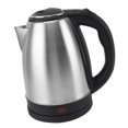 thumbnail image 1 of Electric Kettle 2L 1500W Fast Boil, Stainless Steel Liner, Safe Auto Shut Off, Easy Clean, Multipurpose, Borosilicate Glass, LED Light, 1 of 8