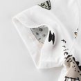 thumbnail image 4 of Birdeem T-Shirt en Coton à Col Rond et Manches Courtes pour Bébés Garçons, Mode, Imprimé Anglais, 4 of 9