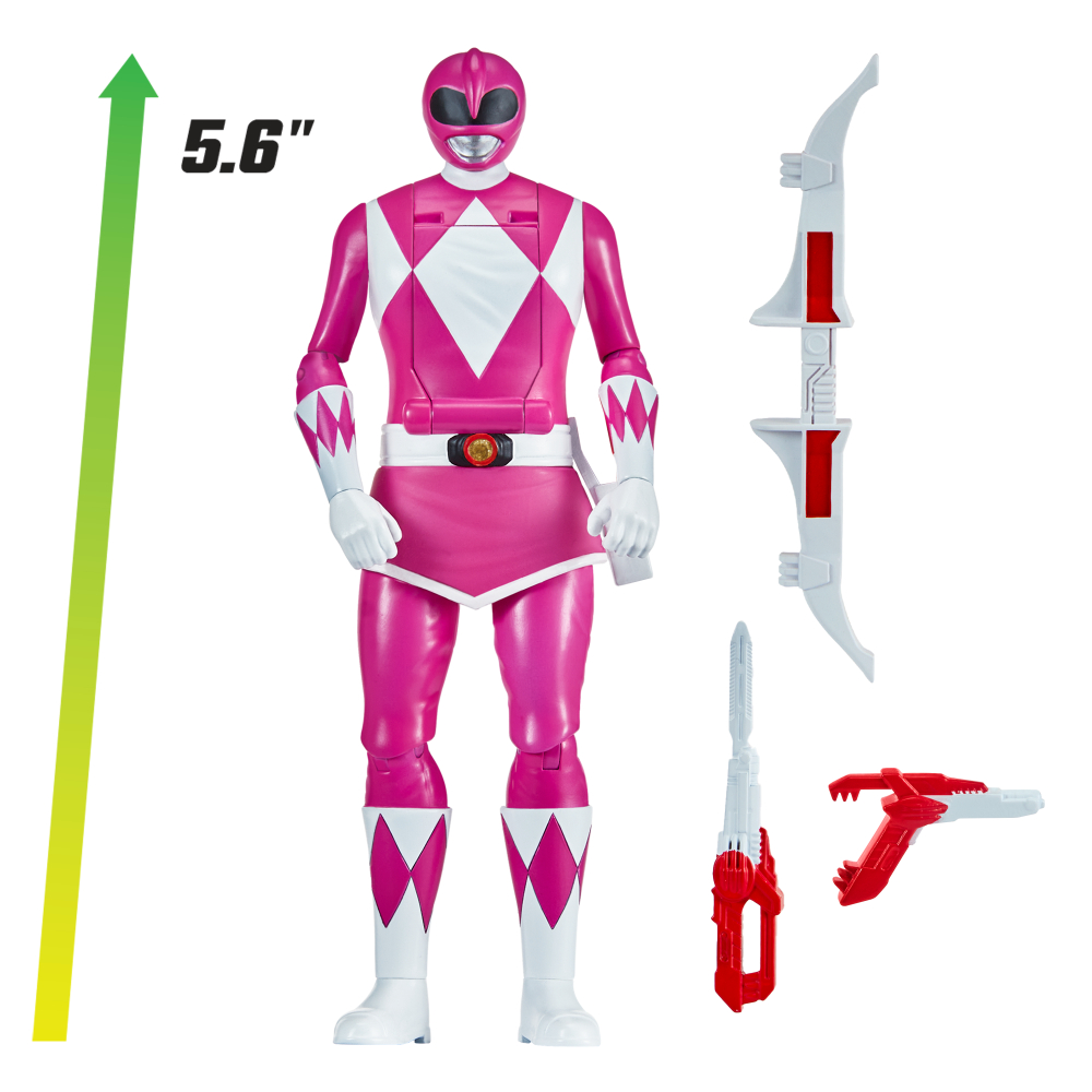 Mighty Morphin Power Rangers: Re-Ignition - Auto-Morphin Rose Ranger Action Figure by Playmates Toys