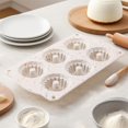 thumbnail image 2 of Fesfesfes Silicone Cake Molds Baking Tools Kitchen Bread Molds Non Stick for Cake Bread Muffin Oven Microwave Safe Easy to Clean Home Baking Accessories, 2 of 5