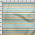 thumbnail image 4 of oneOone Coton Flex Bleu Turquoise Tissu à Rayures Matière de Robe Tissu Imprimé Tissu au Mètre 40 Pouces de Large, 4 of 4