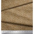 thumbnail image 3 of Soimoi Japan Crepe Satin Fabric Chemical Formula Education Theme Print Fabric by Yard 42 Inch Wide, 3 of 3