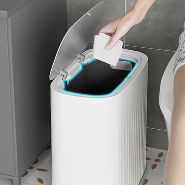 EGNMCR Kitchen Gadgets, Kitchen Accessories, Kitchen Utensils Bathroom Trash Can Odor Blocking Trash Can With Lid Large Capacity Trash Can Living Room Trash Can Squares Thickened Trash Can garbage can