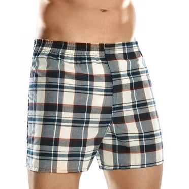 Fruit of the Loom Men'slow rise collection woven boxer, Assorted, XX-Large(Pack of 3)