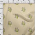 thumbnail image 2 of oneOone Viscose Jersey Medium Yellow Fabric Triangle Geometric Sewing Material Print Fabric By The Yard 60 Inch Wide, 2 of 5