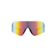 thumbnail image 2 of Athletic Works Clear and Red Shield Sunglasses, 2 of 2