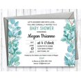 thumbnail image 2 of Darling Souvenir Custom Mint Printed Baby Shower Invitations Boy/ Girl 10 Personalized Invites With Envelopes 5 x 7, 2 of 2