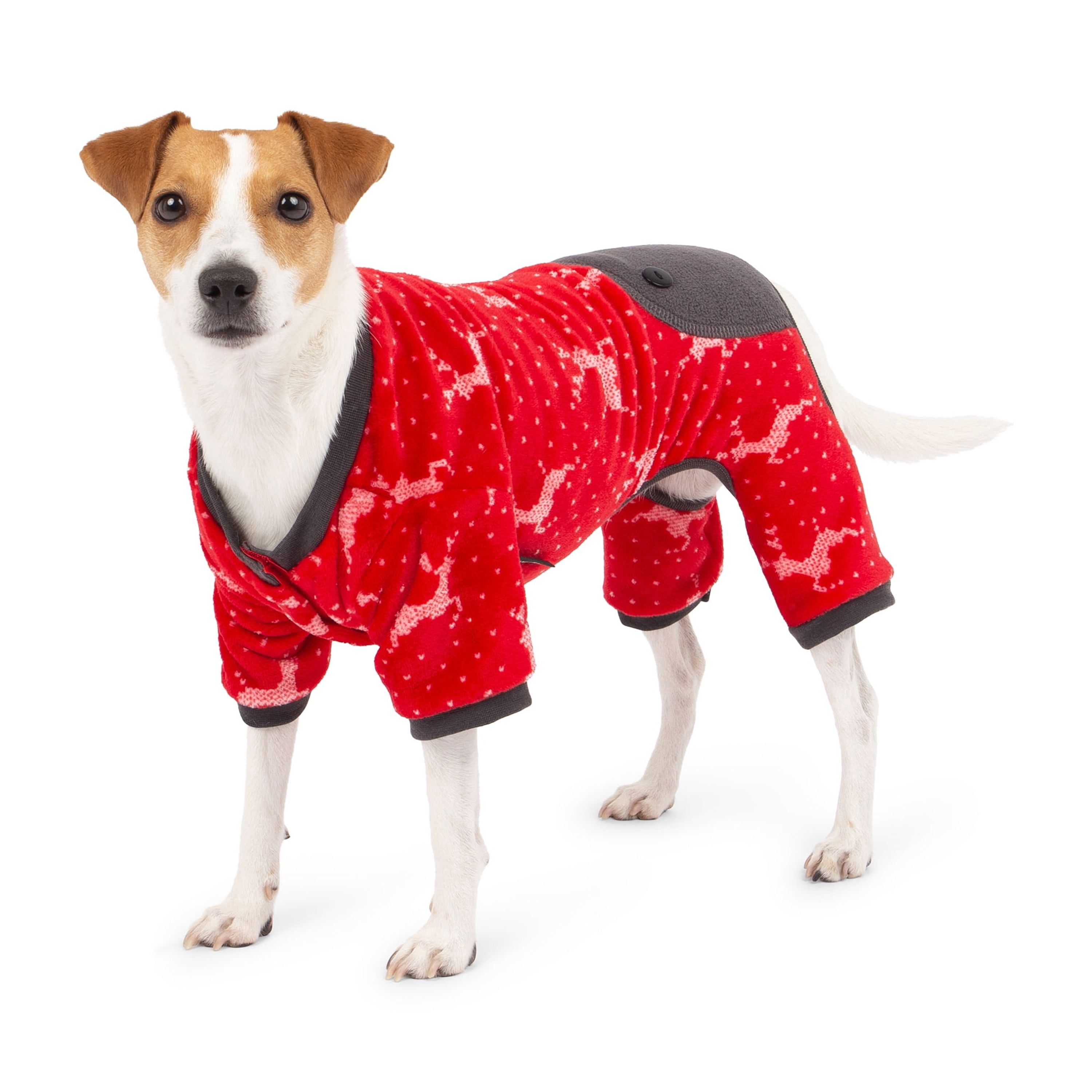 One Paw, Pyjama Renne de Fête, Pyjama pour chien, Tissu super doux, pour Chien
