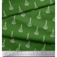 thumbnail image 2 of Soimoi Rayon Fabric Leaves & Floral Block Fabric Prints by Yard 56 Inch Wide, 2 of 3