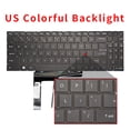 thumbnail image 4 of New US Russian MSI Katana GF66 GF76 GL76 GL66 11SC 11UC 11UD 11UE 11UG 12UC 12UD MS-1582/MS-1581/MS-1583 Laptop Keyboard Backlit US Red Font Backlit, 4 of 5