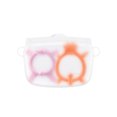 thumbnail image 3 of Pigeon - Ensemble de Dentition en Silicone (Rose + Orange), 3 of 3