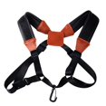 thumbnail image 1 of Saxophone Strap Sax Shoulder Strap Adjustable Padded Leather Strap for Soprano Alto Baritone Saxophone, 1 of 3
