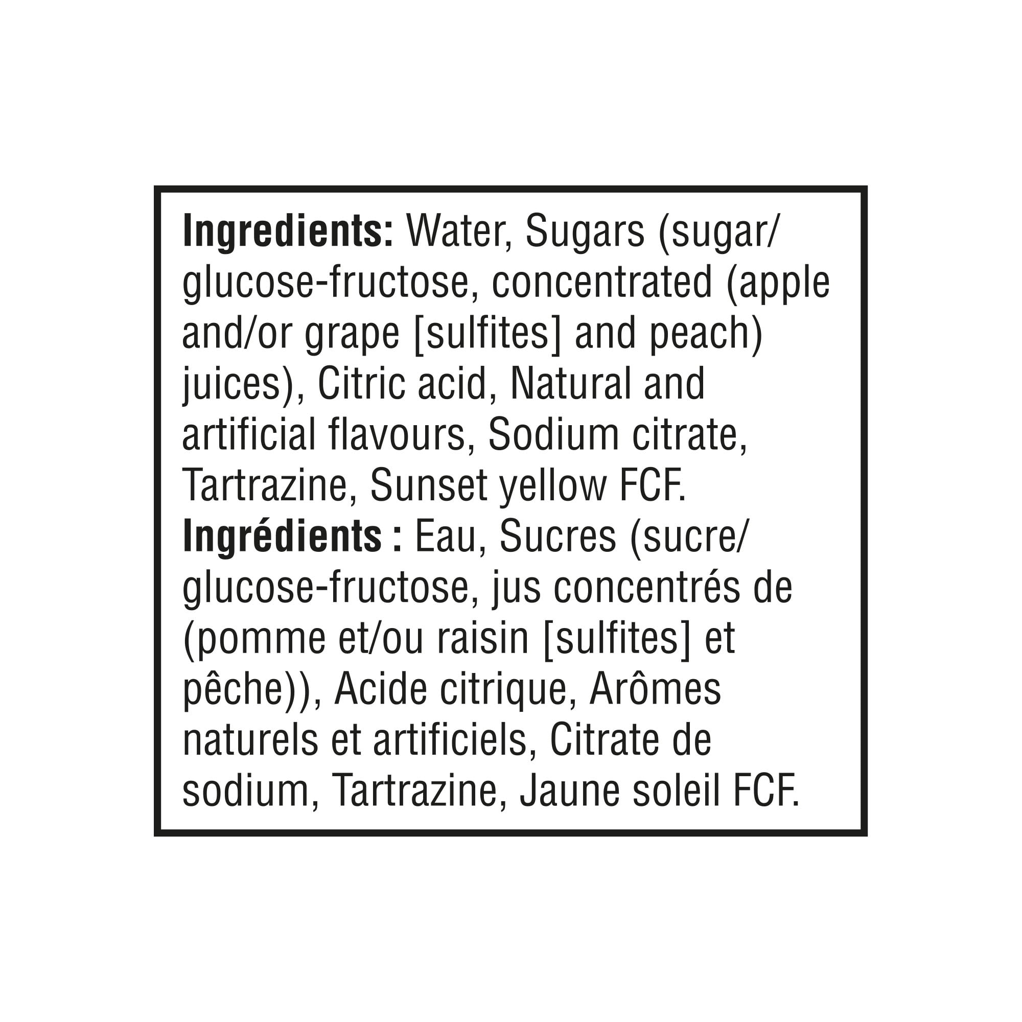 Allen's Boîtes de Jus Cocktail à la Pêche 8x200ml