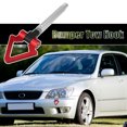 thumbnail image 2 of Unique Bargains Black Aluminum Alloy Triangle Shape Front Rear Bumper Trailer Ring Eye Towing Tow Hook Screw for Lexus IS IS250, 2 of 6