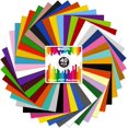 thumbnail image 1 of SURJDE Permanent Vinyl for Cricut 40 Packs 12in x 12in Adhesive Vinyl Sheets, 38 Assorted Colors for Signs, Scrapbooking, Car Decal, Craft Projects, Deco Sticker, 1 of 7