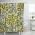 thumbnail image 1 of SUTTOM Fine Orchard Dearle Morris William 1834 Designs Endpapers Rideau de Douche Marbré 66x72 Pouces, 1 of 1