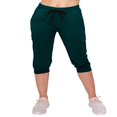 thumbnail image 2 of CHOK Pantalon Cargo Jogger Décontracté Super Doux pour Femmes Noir G, 2 of 6