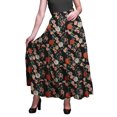 thumbnail image 1 of Bimba Jupes Maxi Imprimées Femmes Style Bohème Gitane Longue Jupe en Coton, 1 of 5