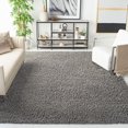 thumbnail image 1 of Safavieh August Sophia Solid Plush Shag Area Rug, 1 of 7