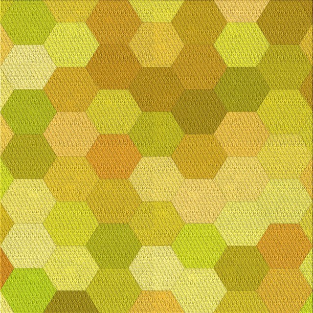 Ahgly Company Tapis d'Intérieur Lavables en Machine, Carrés, Jaune d'Or de Transition, Carrés de 8'