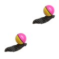 thumbnail image 2 of mmirethe Plastic Rolling Ball Dog Toy Exciting Jump Toys For Endless Entertainment Dog Innovative Ball 2Set, 2 of 6