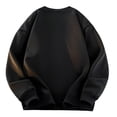 thumbnail image 3 of LNWUY (M-5TG) Chandail à Col Rond pour Homme Grande Taille à Manches Longues en Molleton Hip-Hop, Chandail Vintage, Mode de Rue, Chandails Noirs XXXXXL, 3 of 3