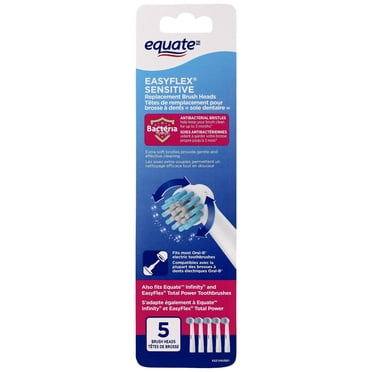 Equate™ Sensible Easy Flex® Têtes de Brosse de Rechange