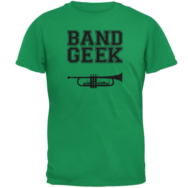 Band Geek T-Shirt pour Homme Trompette