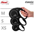 thumbnail image 4 of Flexi New Classic Petite 5m Noire Laisse pour Chien à Cordon Rétractable, 4 of 11