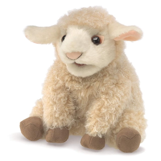 Hand Puppet - Folkmanis - Lamb Small New Toys Soft Doll Plush 3129