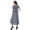 thumbnail image 3 of Moomaya Tenues d'Été Femmes Coton Flex Imprimées Robes Décontractées, 3 of 5