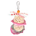 thumbnail image 1 of Edible Cake Bird Foraging  Cake Bird Foraging Toy  Treat Dispensing Bird Toy In The Form Of A Cake Edible Soft Boredom ParakeetsShredding Chewing Toy For Cockatiel Budgie, 1 of 8
