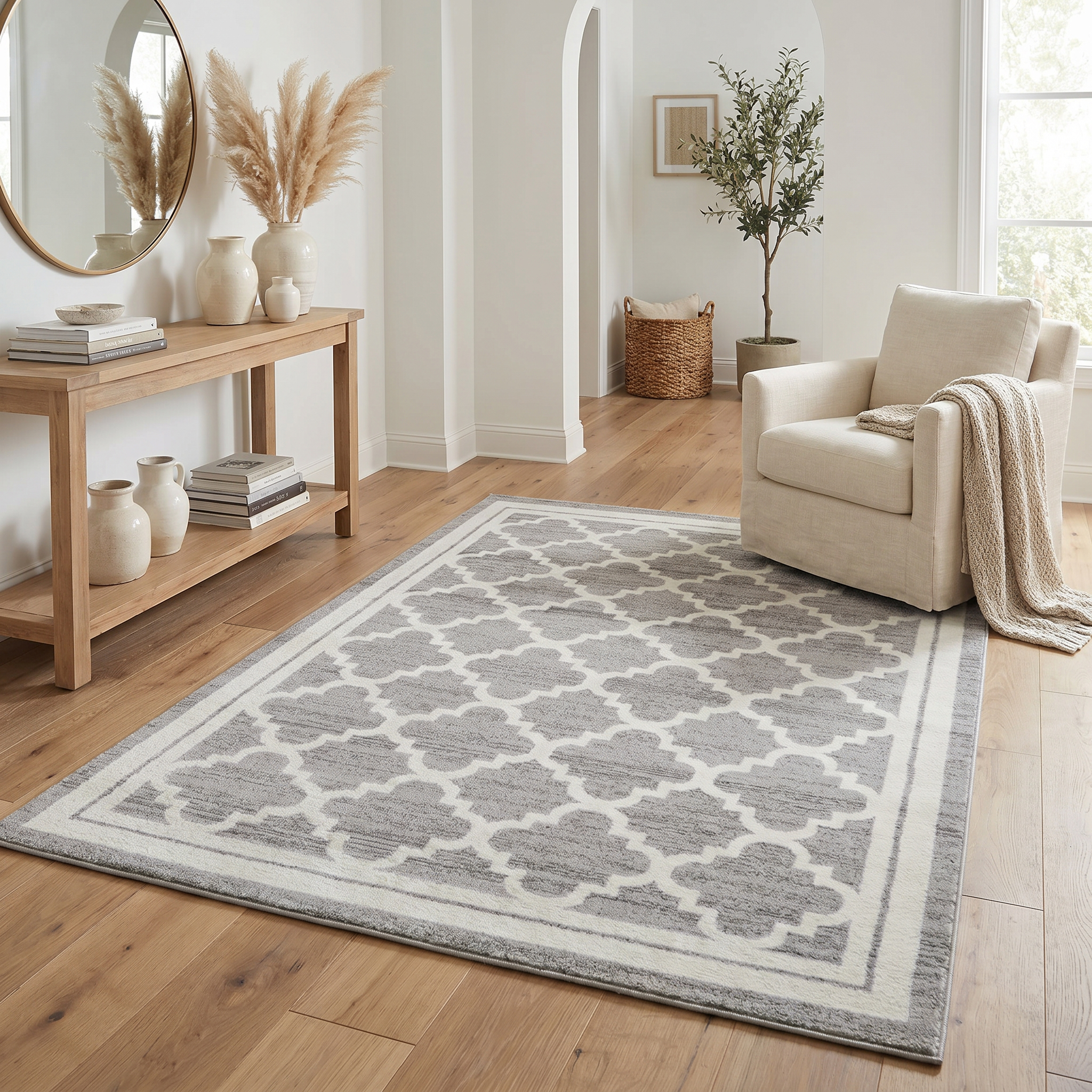 Rug Branch Collection Sakarya Tapis d'intérieur marocain moderne