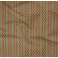 thumbnail image 4 of oneOone Organic Cotton Poplin Twill Fabric Dot & Chevron Block Print Fabric By Yard 42 Inch Wide, 4 of 4