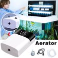 thumbnail image 2 of PVCS Aquarium Rechargeable Battery Multi-function Portable Energy-saving Power Silent Oxygen Pump Single Gas Stone Suitable For Indoor Power Outage Fishing Clearance, 2 of 9