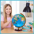 thumbnail image 4 of Amylove 13'' Illuminated World Globe with Stand 720Â°/360Â° Rotation Rewritable Light Up Globe for Kid World Map for Interactive Learning Light with Base Lamp LED Decor(Classic), 4 of 6