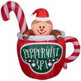 thumbnail image 1 of Spa en pain d'épice gonflable de Noël, 1 of 6