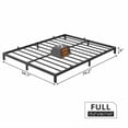 thumbnail image 2 of 6/8/14 Inch Heavy Duty Bed Frame with Storage, Queen/Full/Twin Metal Platform Base with Steel Slat Support, Noise Free Easy Assembly, No Box Spring Needed, 2 of 9