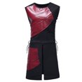 thumbnail image 1 of XZNGL Men Casual Round Neck Sleeveless Pullover Solid Color Sweatshirts Blouse, 1 of 8