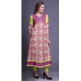 thumbnail image 3 of Bimba Kurti Longue Imprimée pour Femmes Robe Anarkali Indienne Haut Tunique Décontracté, 3 of 5