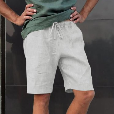 Pantalon Cargo Décontracté pour Hommes de Couleur Pure à l'Extérieur de Poche de Plage