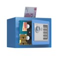 thumbnail image 1 of Mini Safe Key Password,Double Insurance Anti-theft Home Safe Deposit Box Fire Safe for Office, 1 of 4