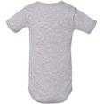 thumbnail image 3 of Bella Canvas Baby Jersey One Piece, 3-6, Athletic Heather, 3 of 3