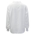 thumbnail image 4 of IROINNID Rabais T-Shirt à Manches Longues en Polyester pour Femmes, Décontracté, à Lacets, avec Poche, Col Rond, Haut/chemise, Blanc, 4 of 4
