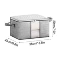 thumbnail image 2 of zanvin Clothes Storage , Folding Wardrobe Storage Box Sweater Pants Organizing Box Drawer Style Bedroom Storage Box, 2 of 3