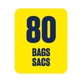 thumbnail image 3 of Great Value Snack Bags, Clear Zipper, 80 Bags, 3 of 4