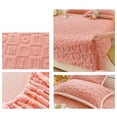 thumbnail image 4 of Quilted Fitted Sheet with Non-Slip Corners | Winter Warm & Breathable Mattress Cover for Bed Protection, 4 of 6