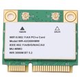 thumbnail image 1 of Carte Réseau Sans Fil, Transmission Efficace de Carte Sans Fil Résistante à l'Usure 2.4g / 5g Double Bande pour Ordinateur Portable pour Lecteur de Conseil, 1 of 8